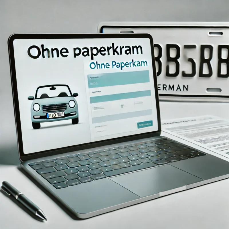 Ohne Papierkram – Ihre digitale Fahrzeugzulassung mit iKFZ Digital Zulassung