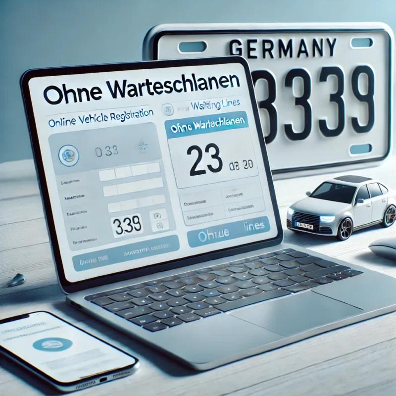 Ohne Warteschlangen – Ihre digitale Fahrzeugzulassung mit iKFZ Digital Zulassung