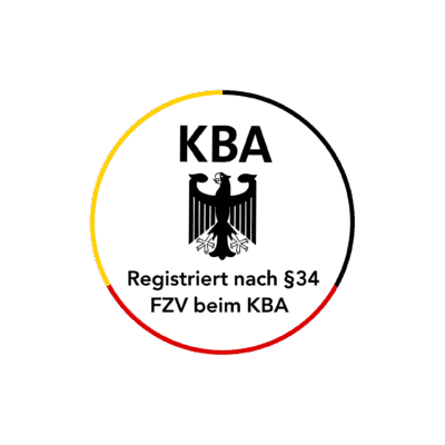 Offiziell registrierter i-Kfz Dienstleister beim Kraftfahrt-Bundesamt (KBA)