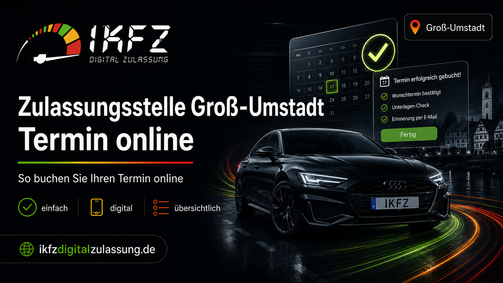 zulassungsstelle groß umstadt online termin: Wie vereinbart man online einen Termin bei der Zulassungsstelle Groß-Umstadt?