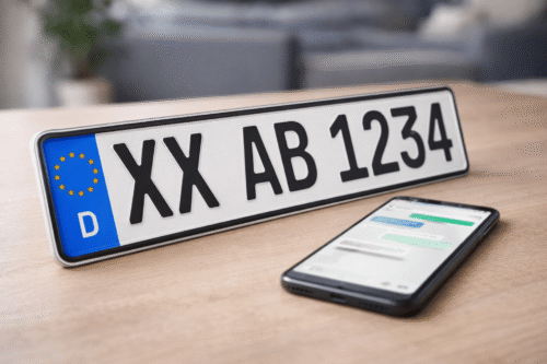 Wunschkennzeichen reservieren