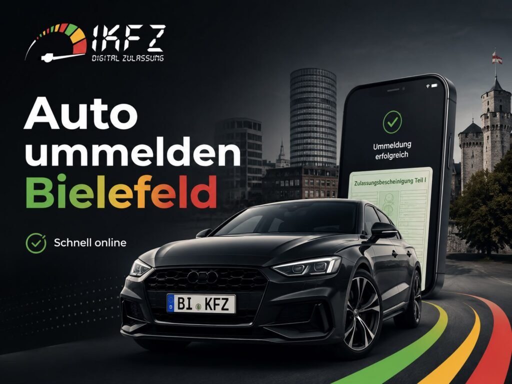 Auto ummelden in Bielefeld: So funktioniert die Kfz-Ummeldung
