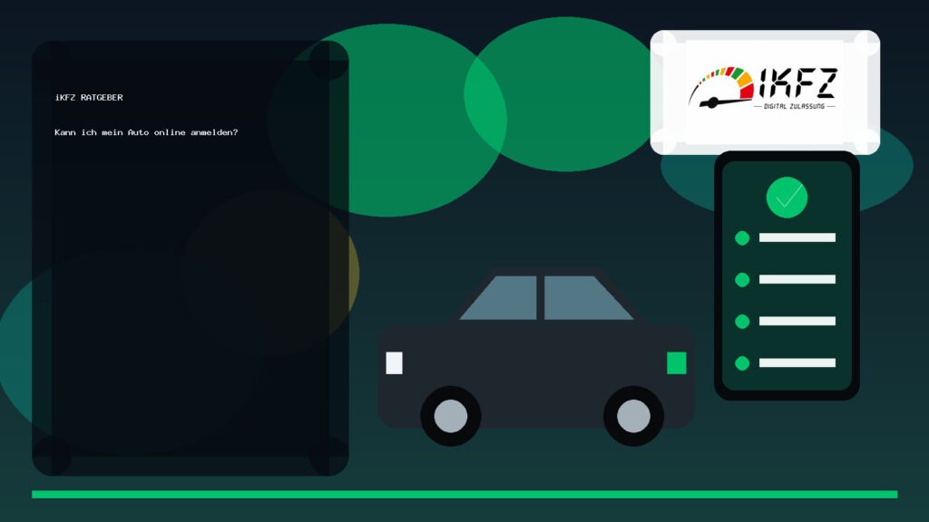 Kann ich mein Auto online anmelden?